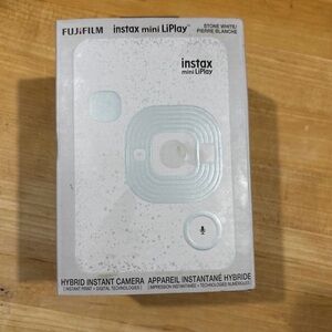 Fujifilm Instax Mini LiPlay Hybrid Camera - White
